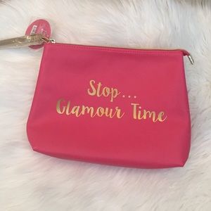 Large Pink makeup bag